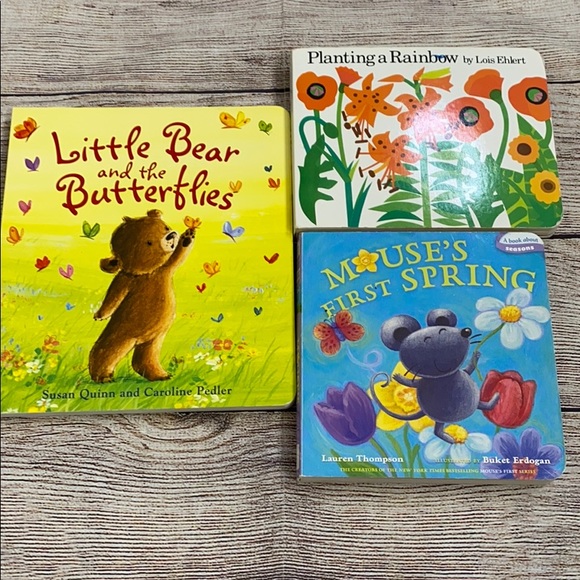 little simon Other - Spring Toddler Board Book Bundle